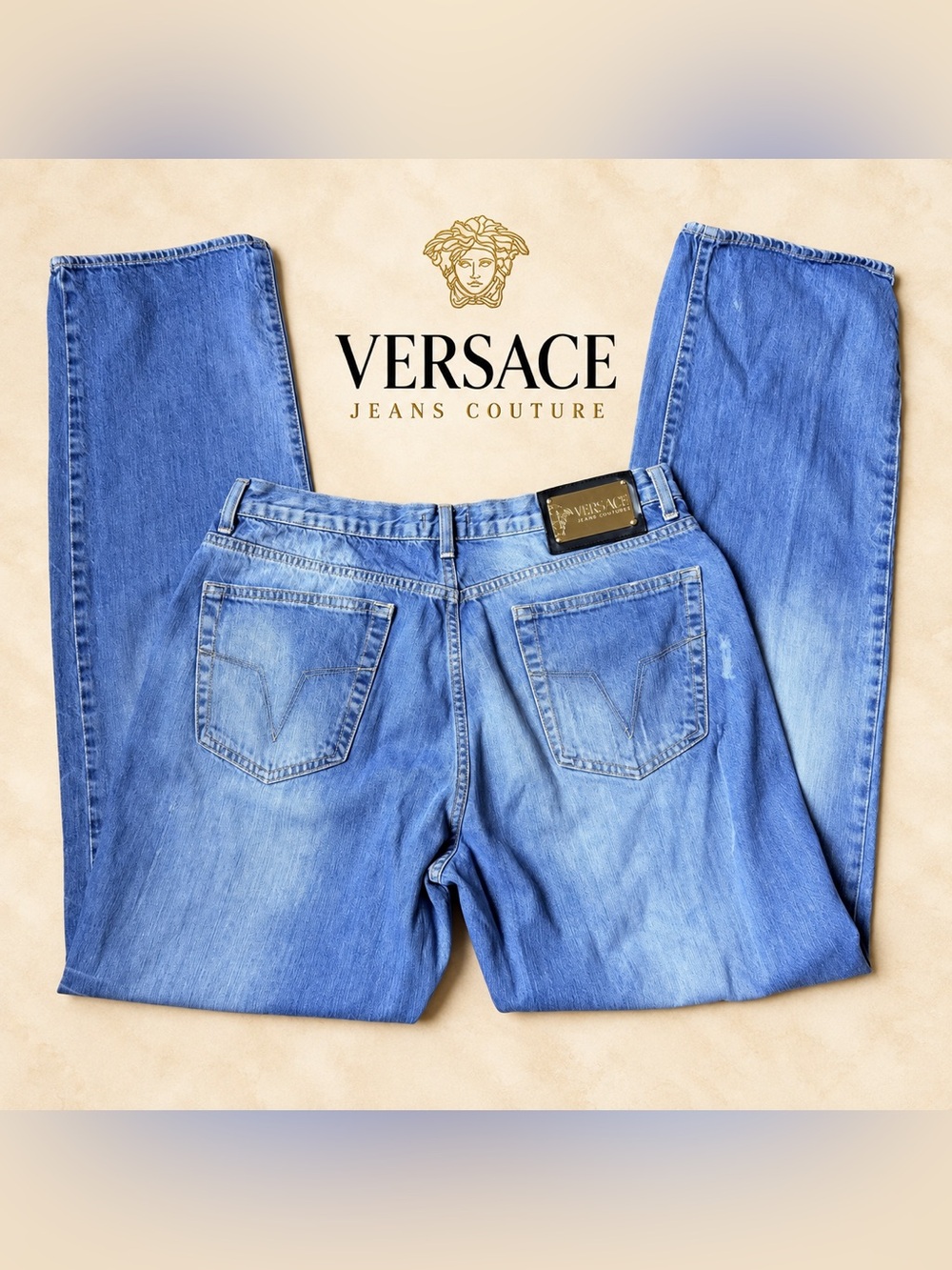 VERSACE Couture Jeans Rare Vintage for Men